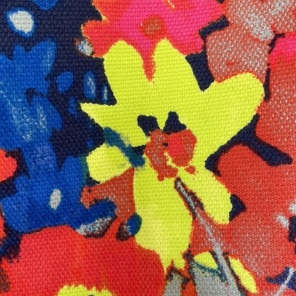 Loft Floral Print Pencil Skirt. Size 10 - Picture 6 of 8